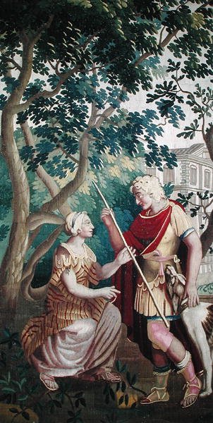 Cephalus und Procris, Beauvais Werkstatt von Philippe Behagle