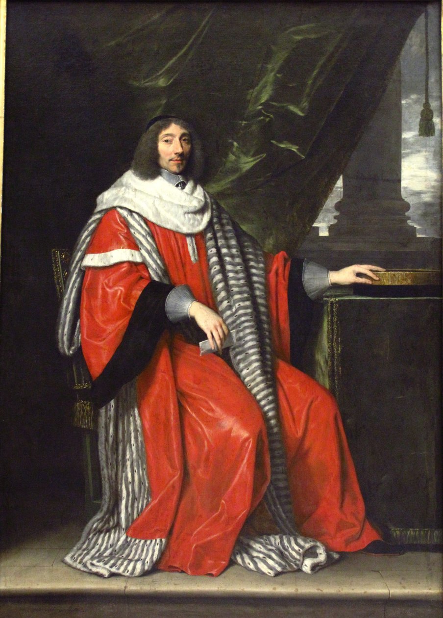 Jean-Antoine de Mesmes, Präsident des Parlaments von Paris von Philippe de Champaigne