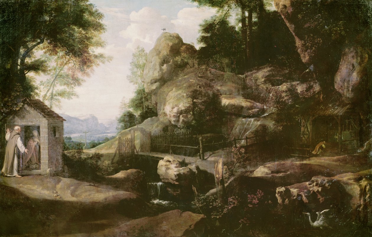 Paphnuce befreit Thais, nach 1656 von Philippe de Champaigne