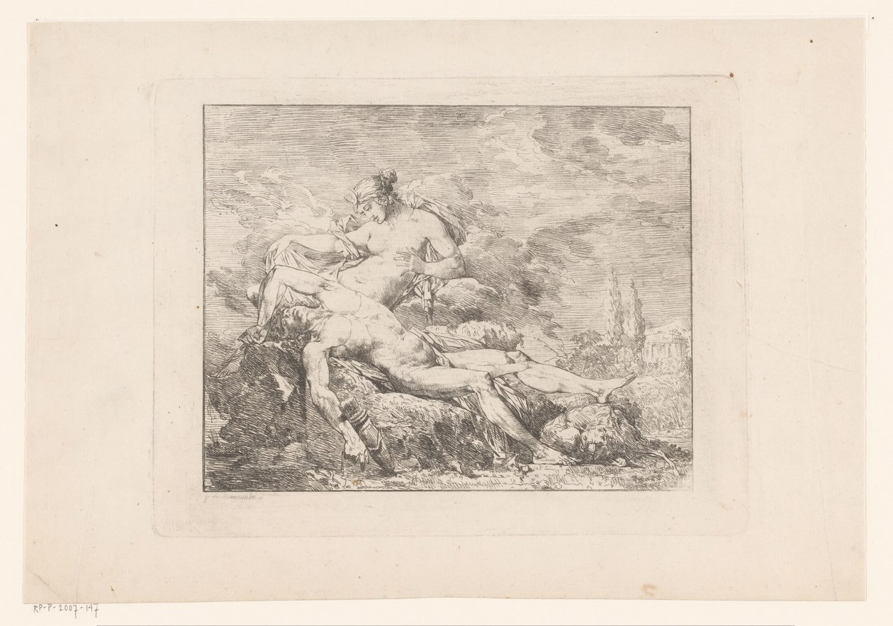 Diana und Endymion von Philippe Auguste Hennequin
