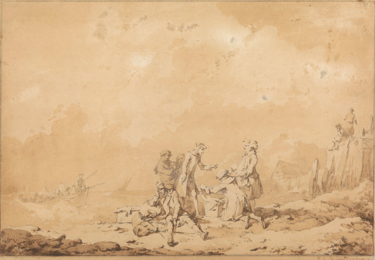 Schmuggler von Philippe Jacques de Loutherbourg