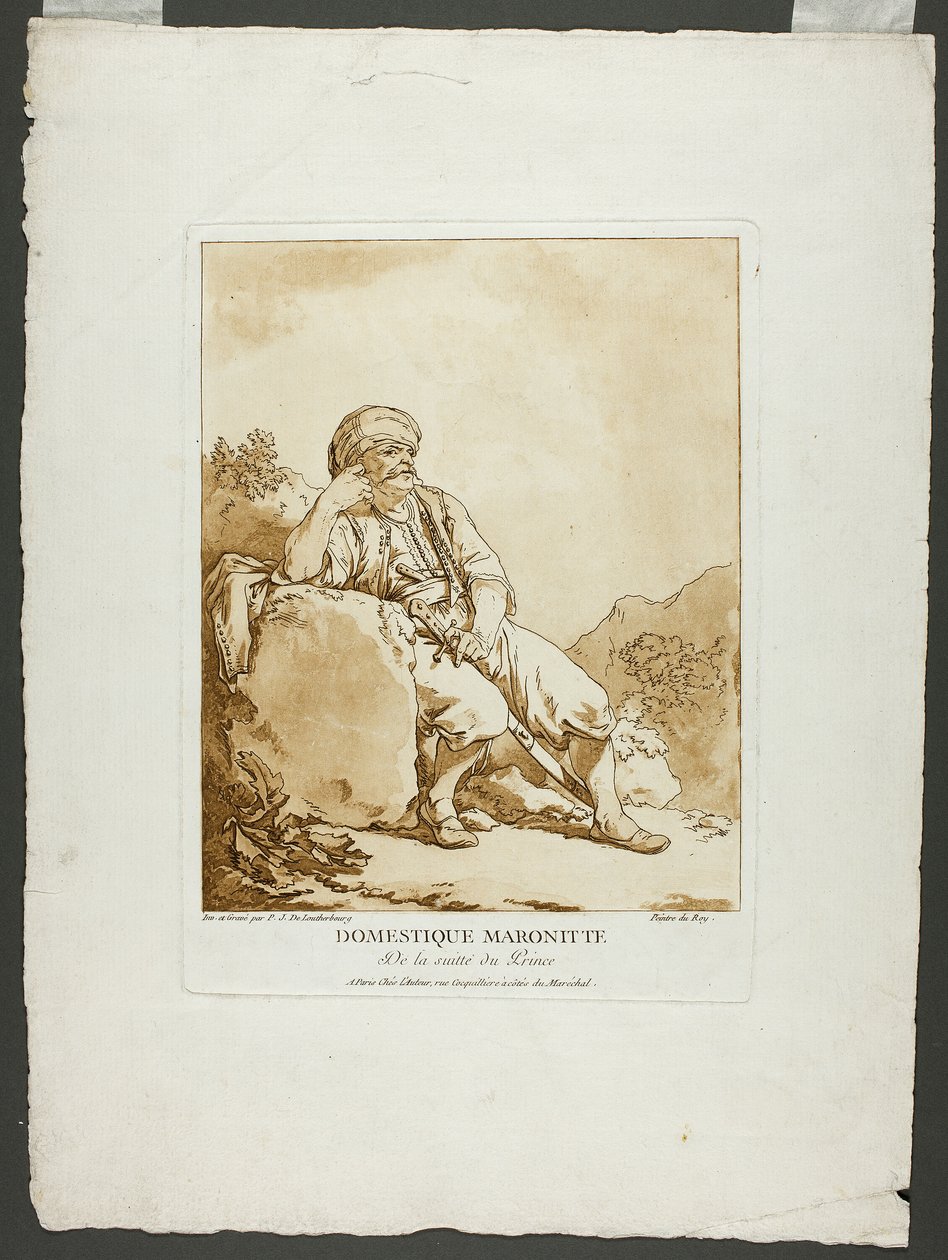 Hausmaronit von Philippe Jacques de Loutherbourg II