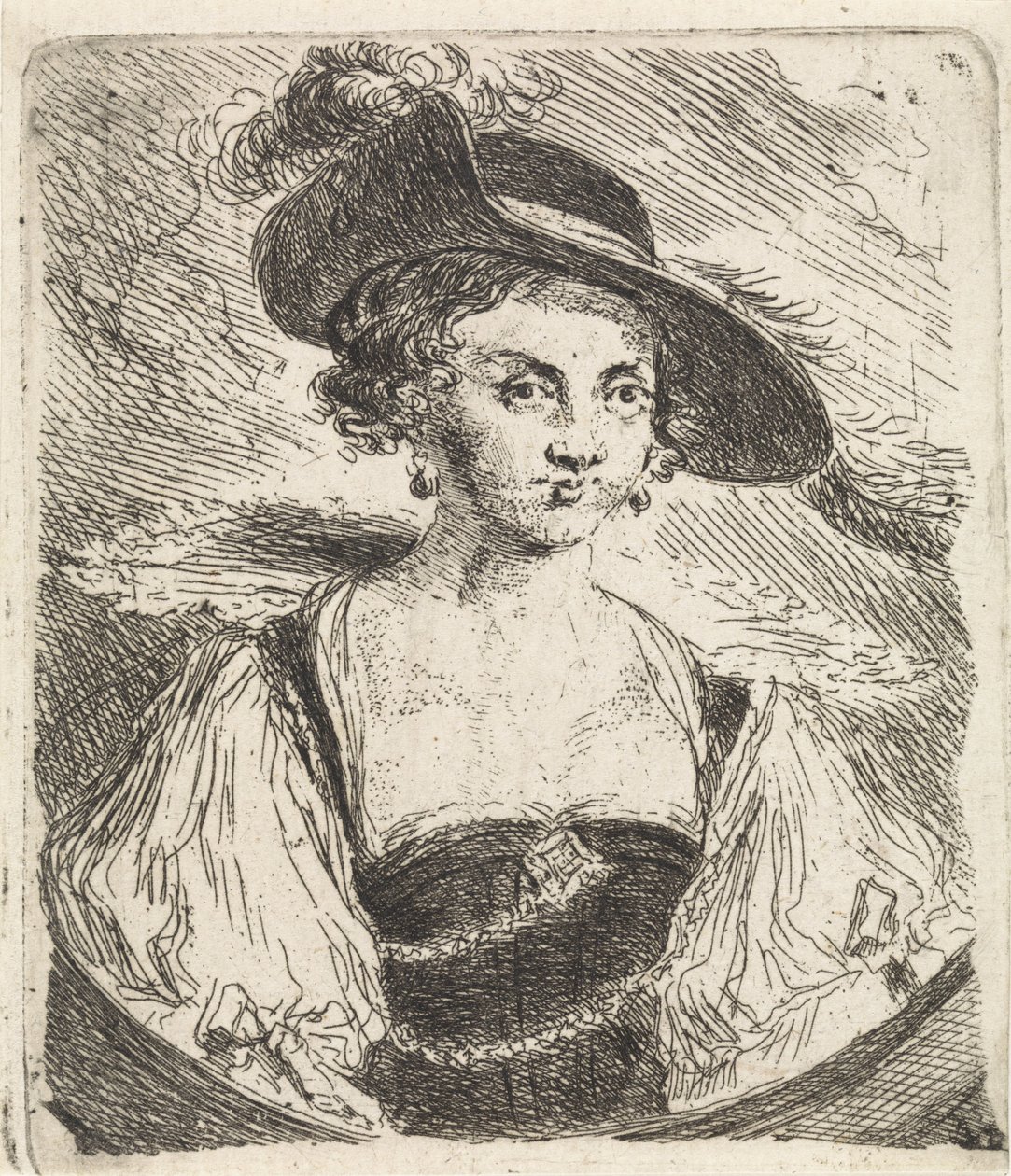 Porträt von Helena Fourment von Philippe Lambert Joseph Spruyt