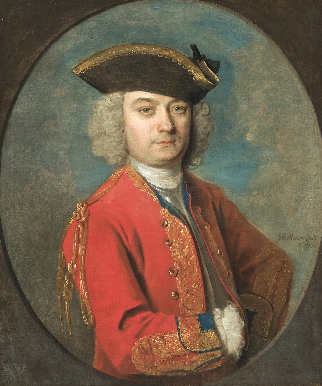 Porträt von Louis de Jean von Philippe Mercier