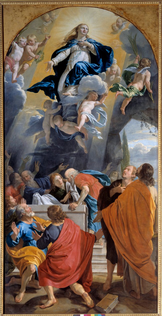 Himmelfahrt. Gemälde von Philippe De Champaigne von Philippe de Champaigne