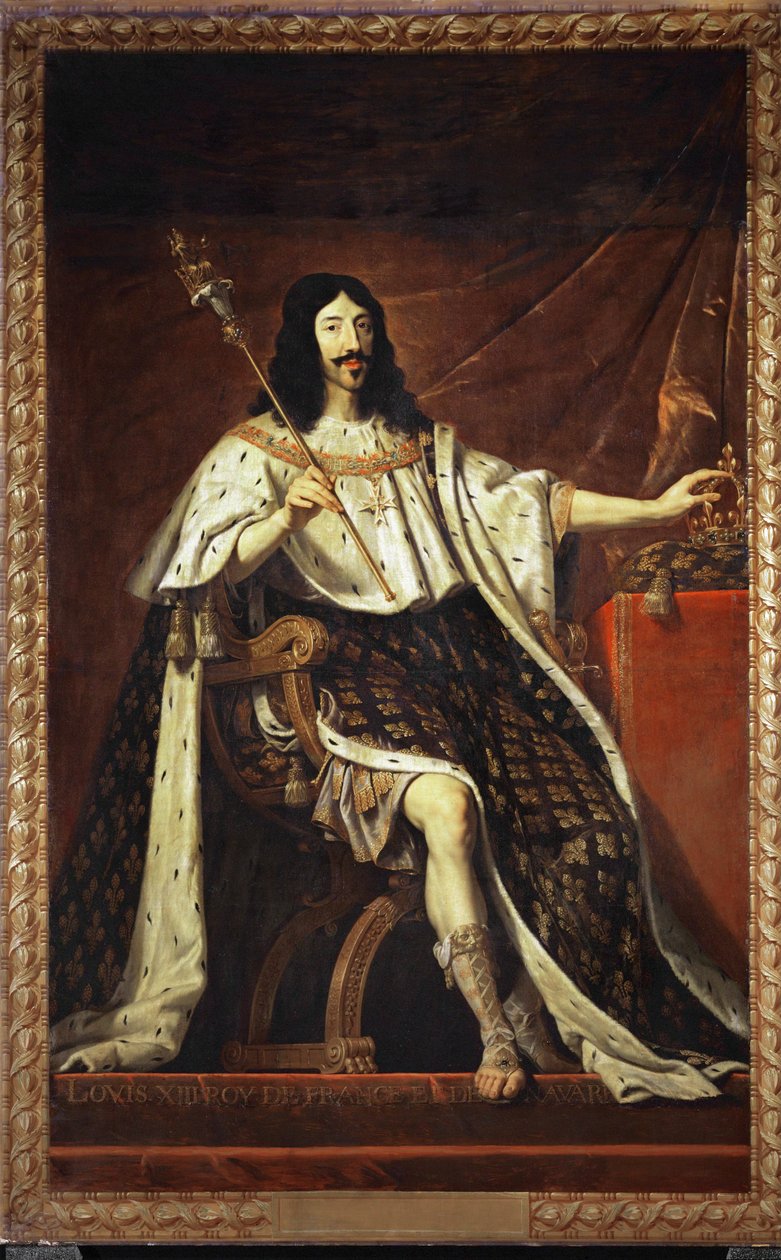 Ludwig XIII., König von Frankreich von Philippe de Champaigne