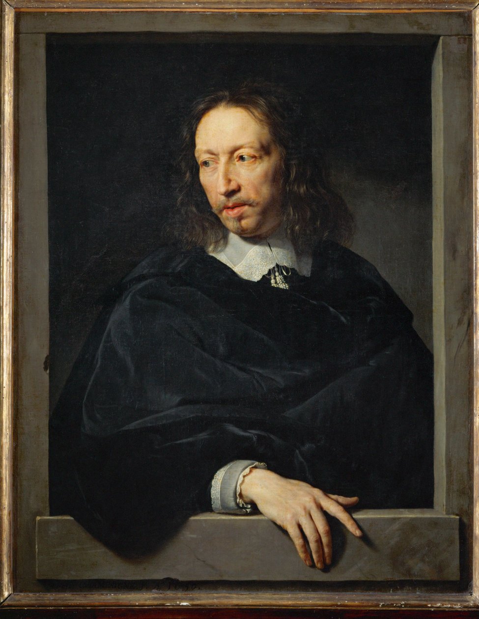 Männliches Porträt von Philippe de Champaigne