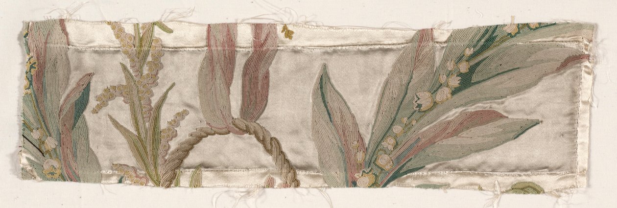 Bettdeckenfragment, ca. 1760-1770 von Philippe de Lasalle