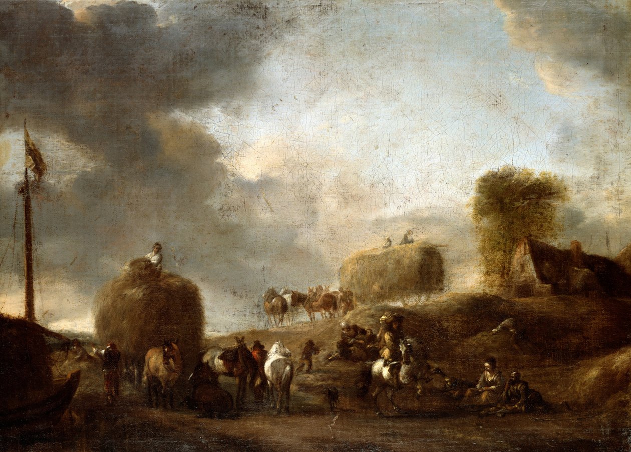 Heuernte von Philips Wouwerman