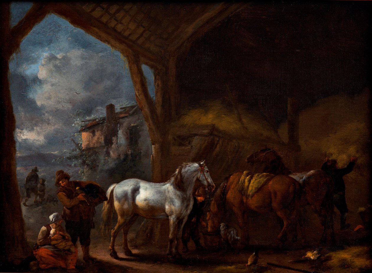 Der Stall von Philips Wouwerman