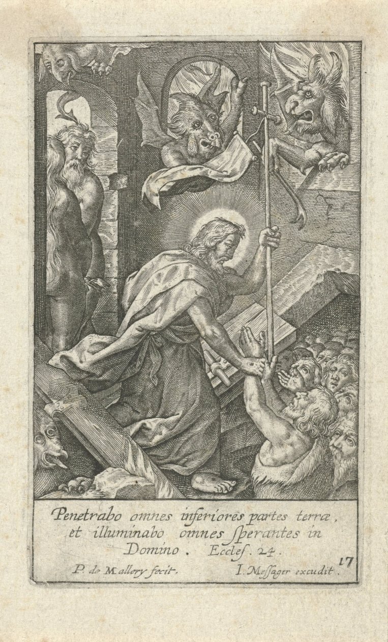 Der Abstieg in die Unterwelt von Philips van Mallery