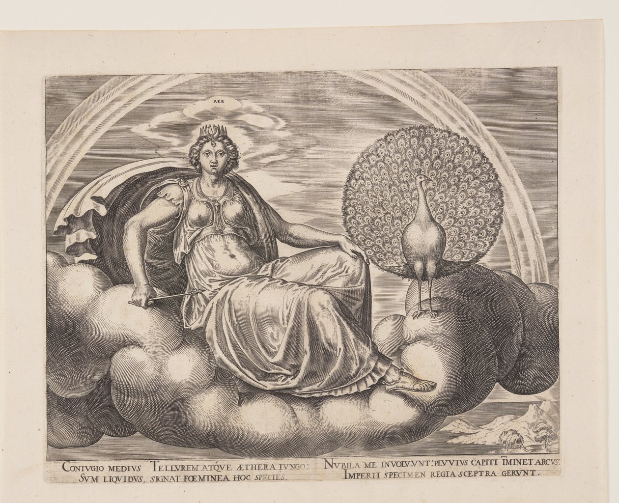 Luft, aus Die vier Elemente von Philips Galle