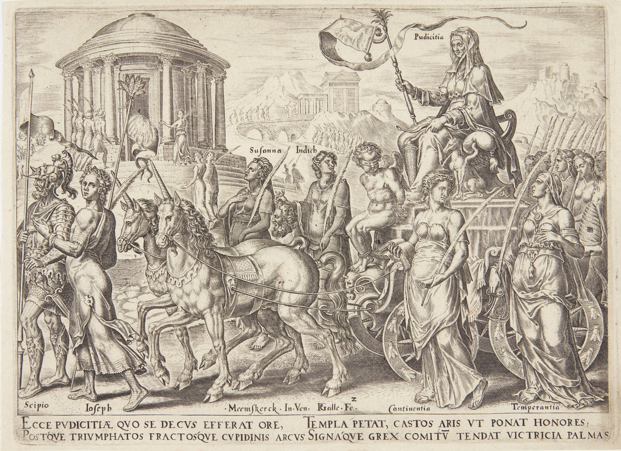 Der Triumph der Keuschheit von Philips Galle