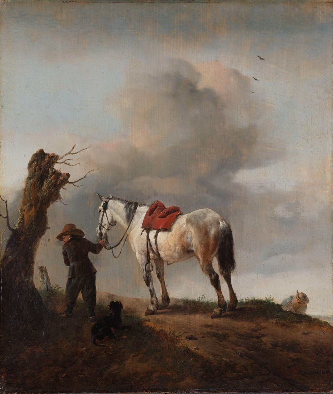 Das graue Pferd von Philips Wouwerman