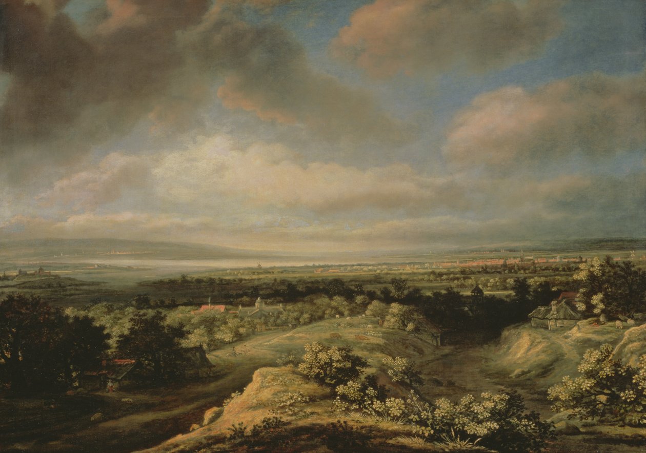 Eine weite Landschaft von Phillips de Koninck
