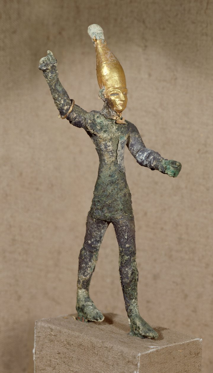 Idol des Gottes Baal, aus Ugarit, Syrien von Phoenician