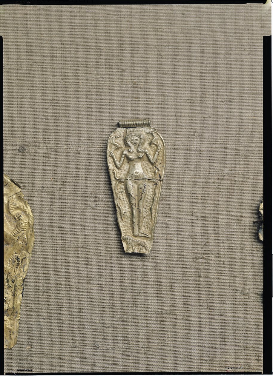Anhänger, der Astarte, die Fruchtbarkeitsgöttin, darstellt von Phoenician