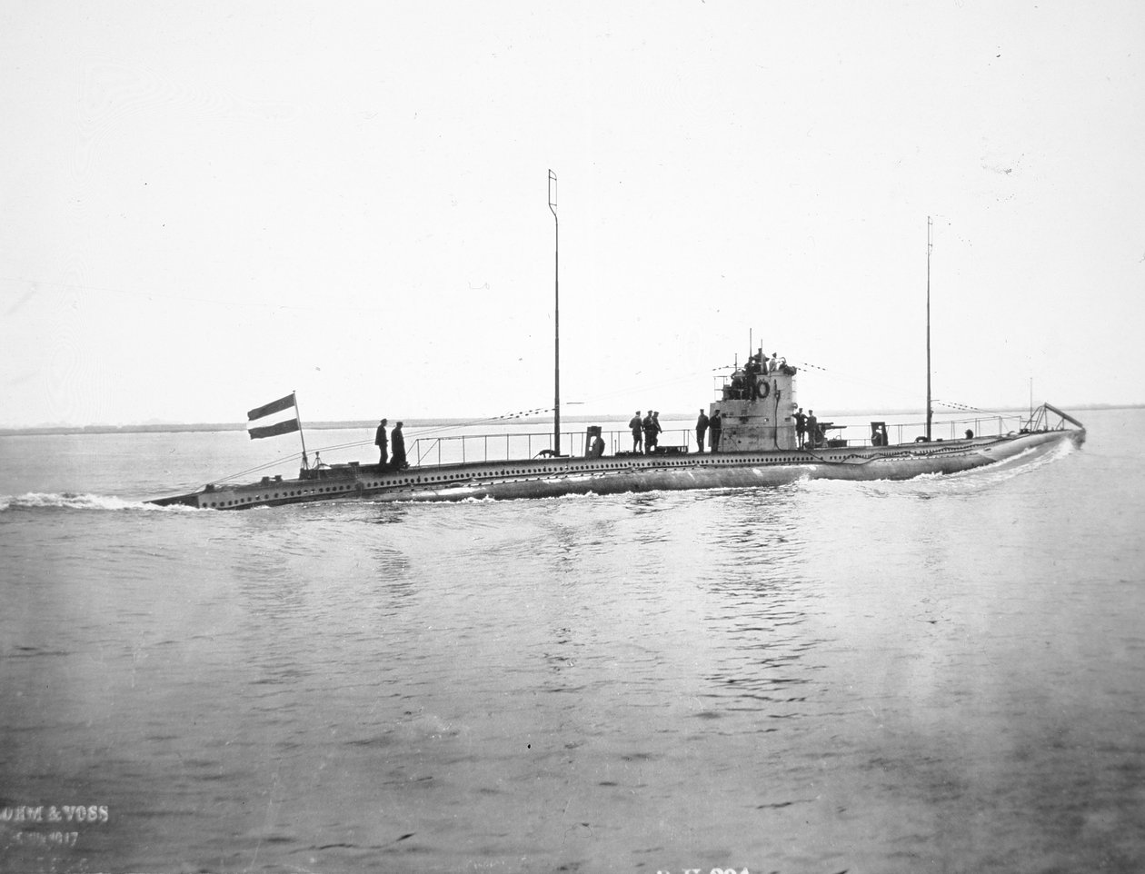 Deutsches U-Boot, ca. 1915 von Photographer German