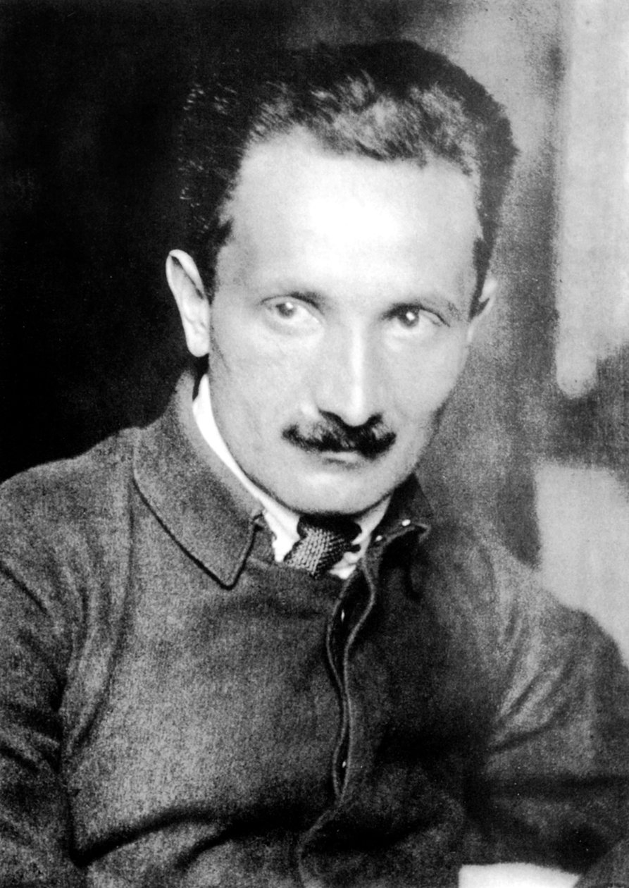 Martin Heidegger, ca. 1920 (s/w Foto) von Photographer German
