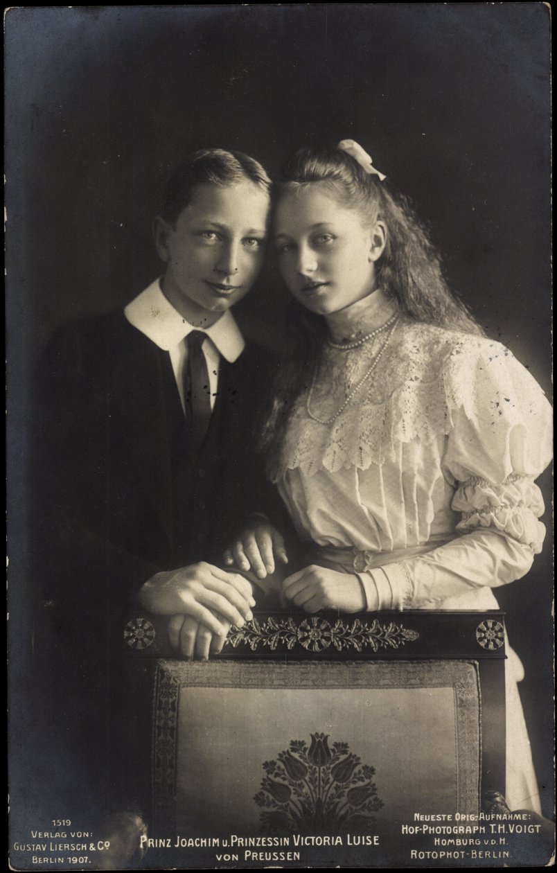 Prinz Joachim und Prinzessin Victoria Luise von Photographer German