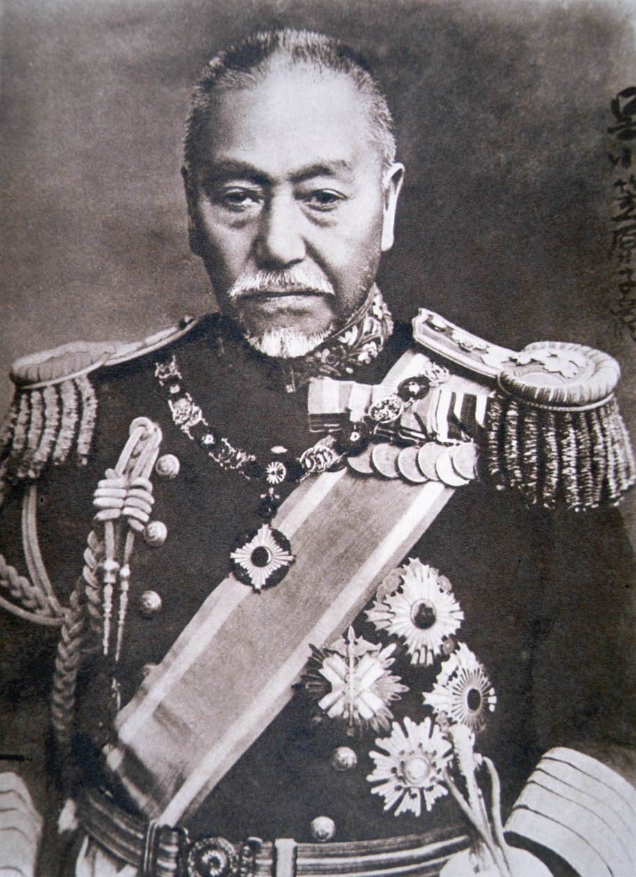 Admiral Togo von Photographer Japanese