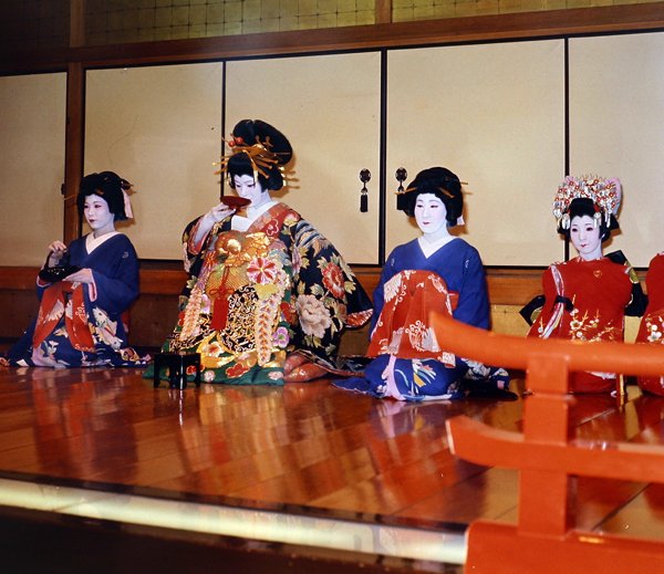 Die Teezeremonie in Japan von Photographer Japanese