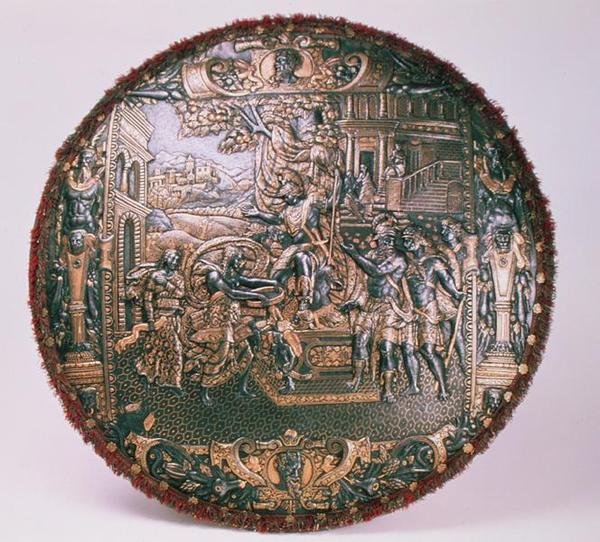 Paradeschild, 1570-80 von Piccinino workshop