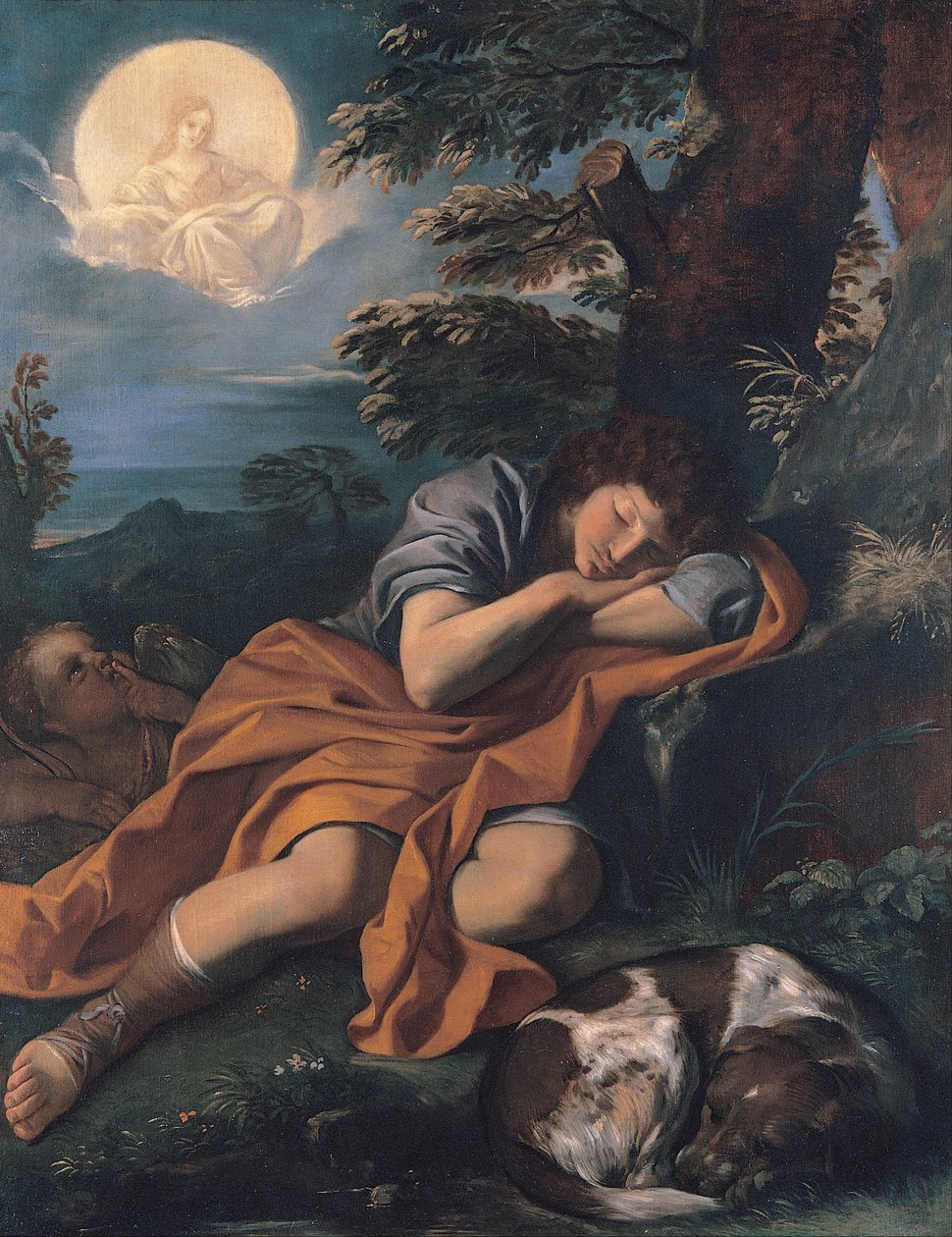 Diane und Endymion von Pier Francesco Mola