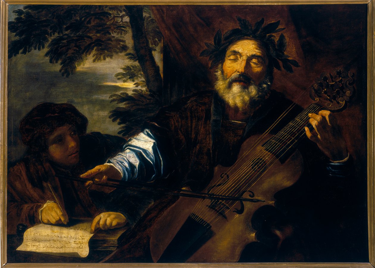 Homer von Pier Francesco Mola
