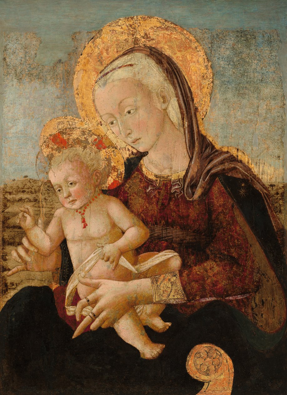 Madonna und Kind von Pier Francesco Fiorentino