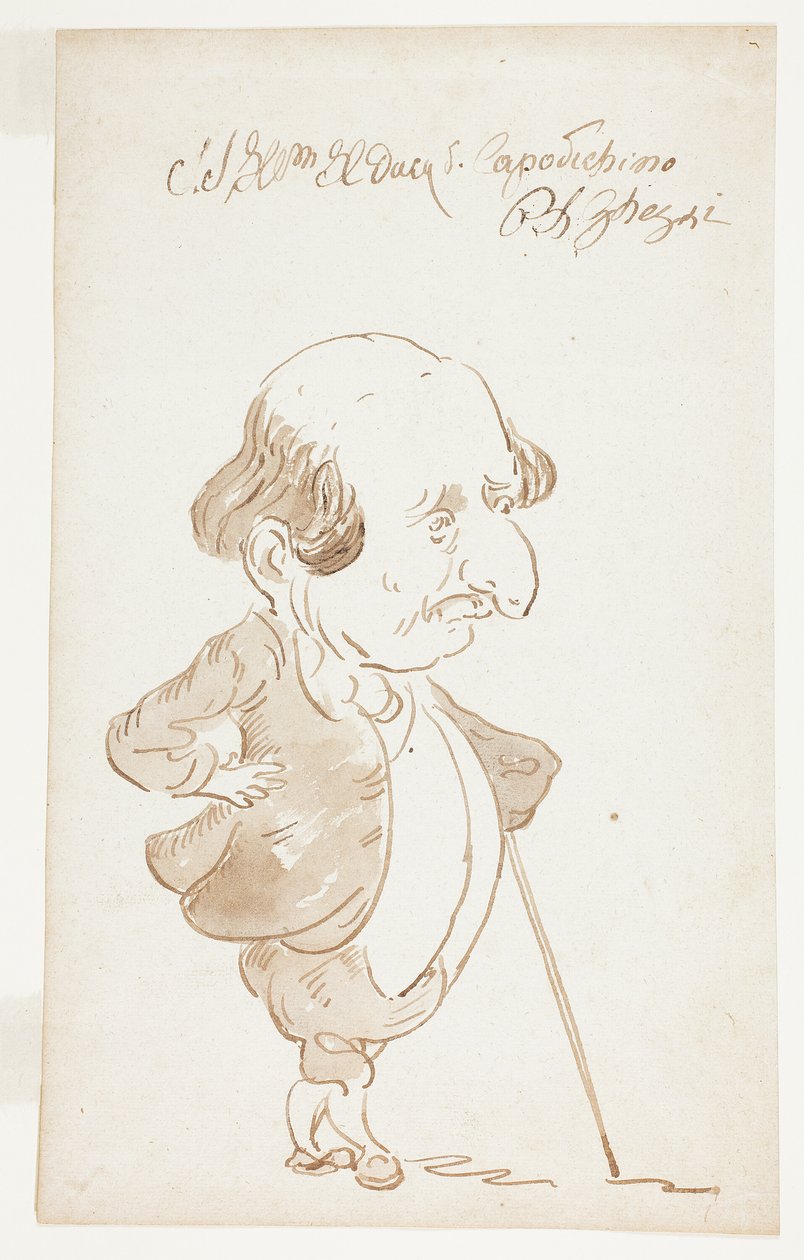 Der Herzog von Capodichino von Pier Leone Ghezzi