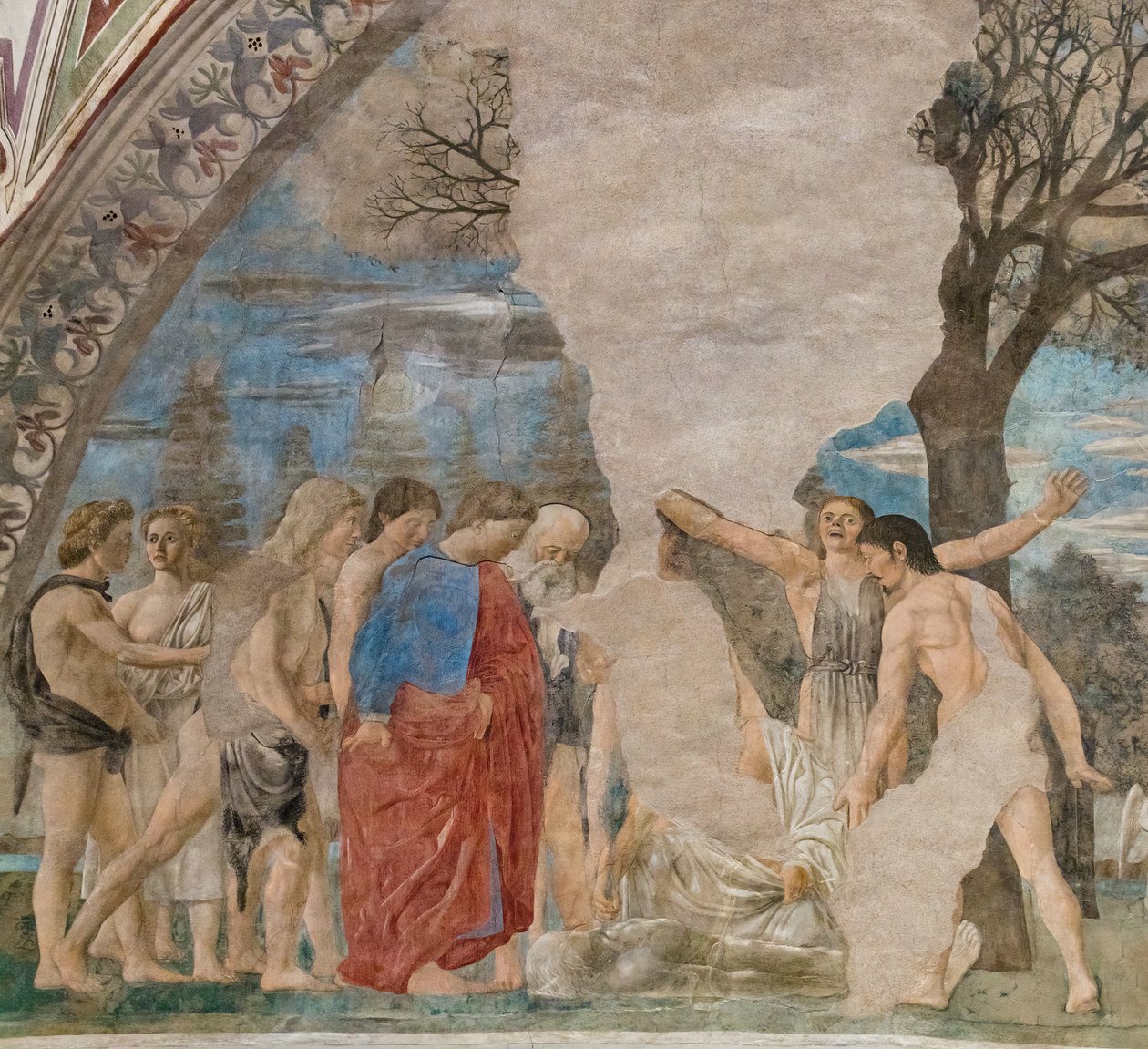 Tod Adams (Detail) von Piero della Francesca