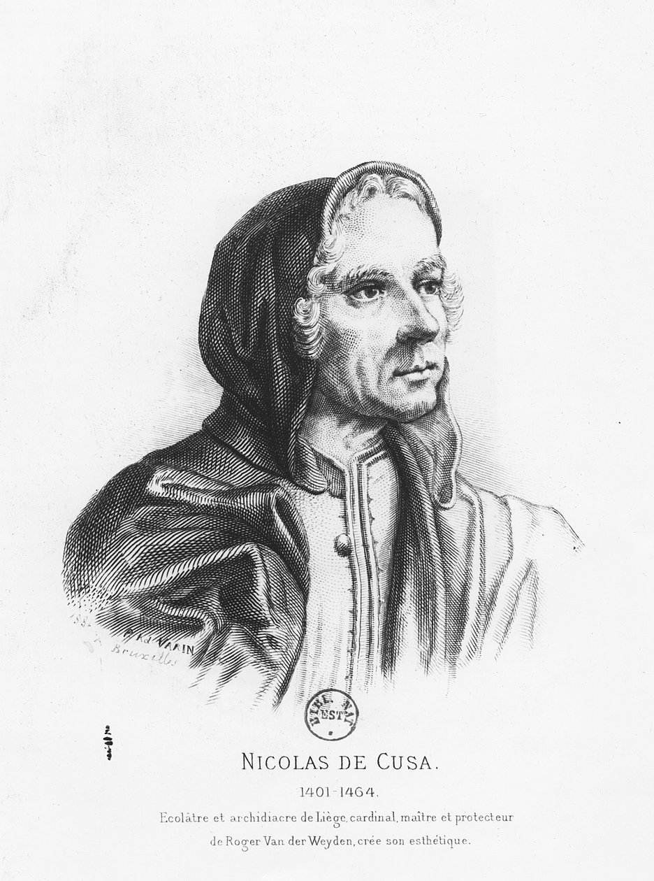 Nikolaus von Kues von Pierre Adolphe Varin