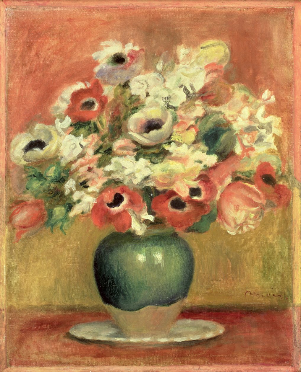 Anemonen, ca. 1885 von Pierre Auguste Renoir