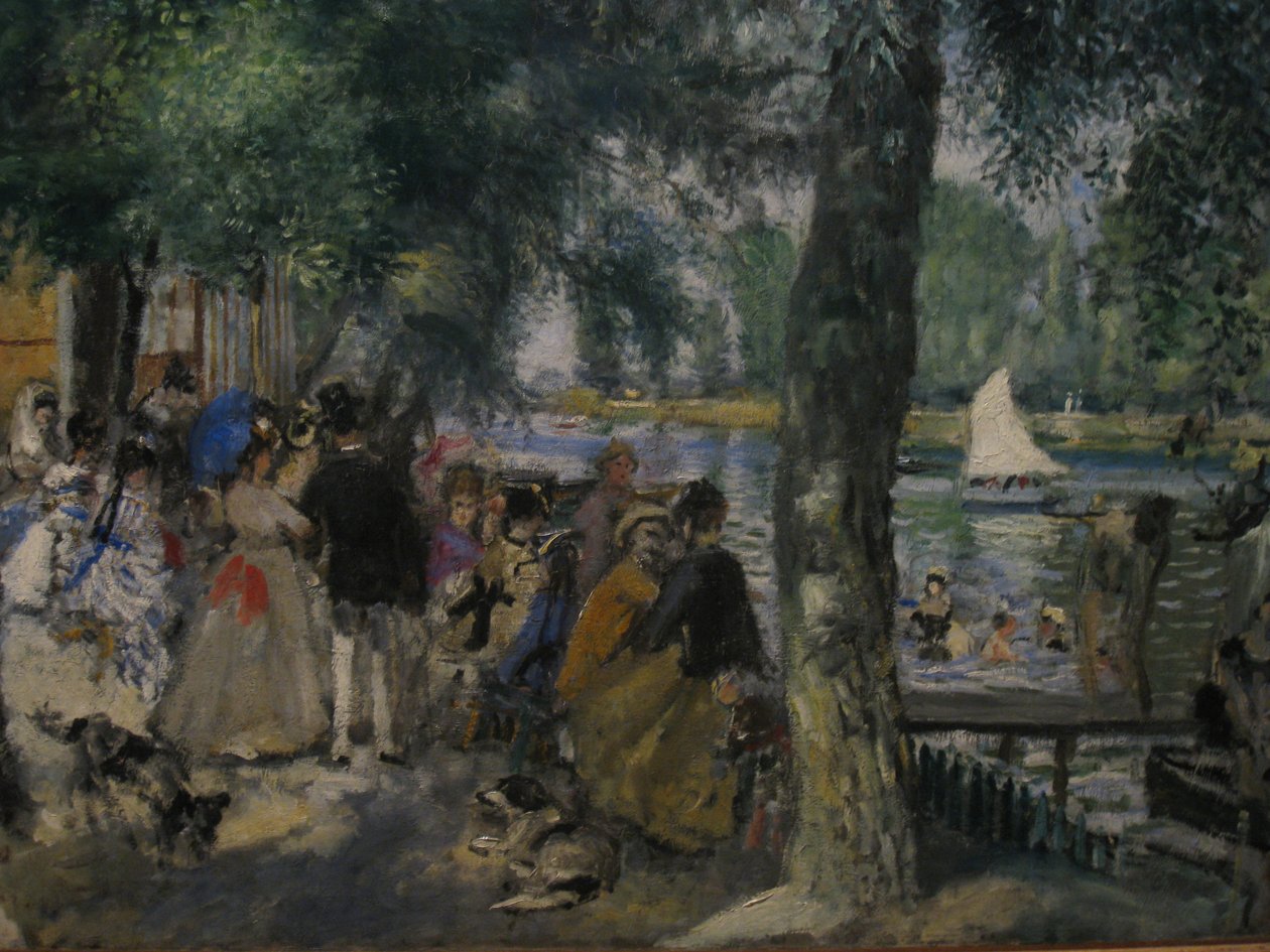 Baden in der Seine von Pierre Auguste Renoir