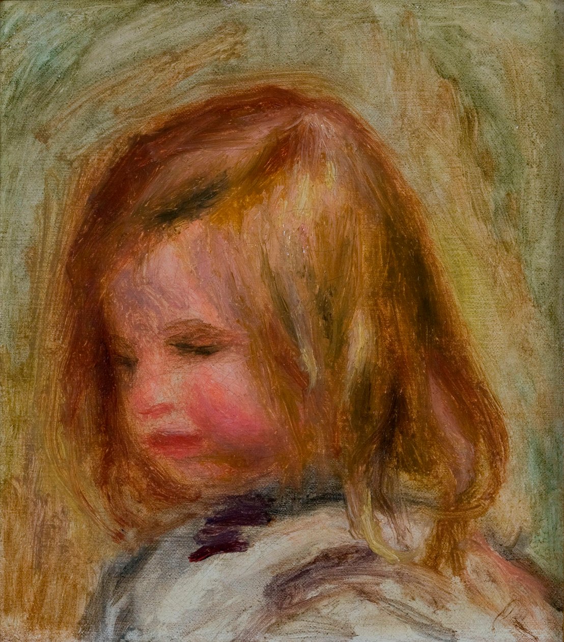 Büste von Coco von Pierre Auguste Renoir