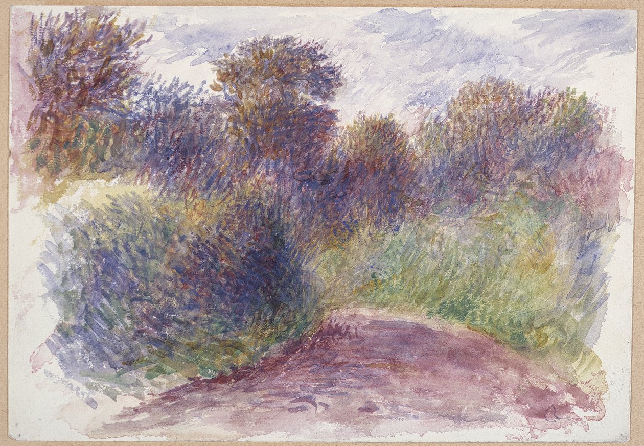 Landstraße von Pierre Auguste Renoir