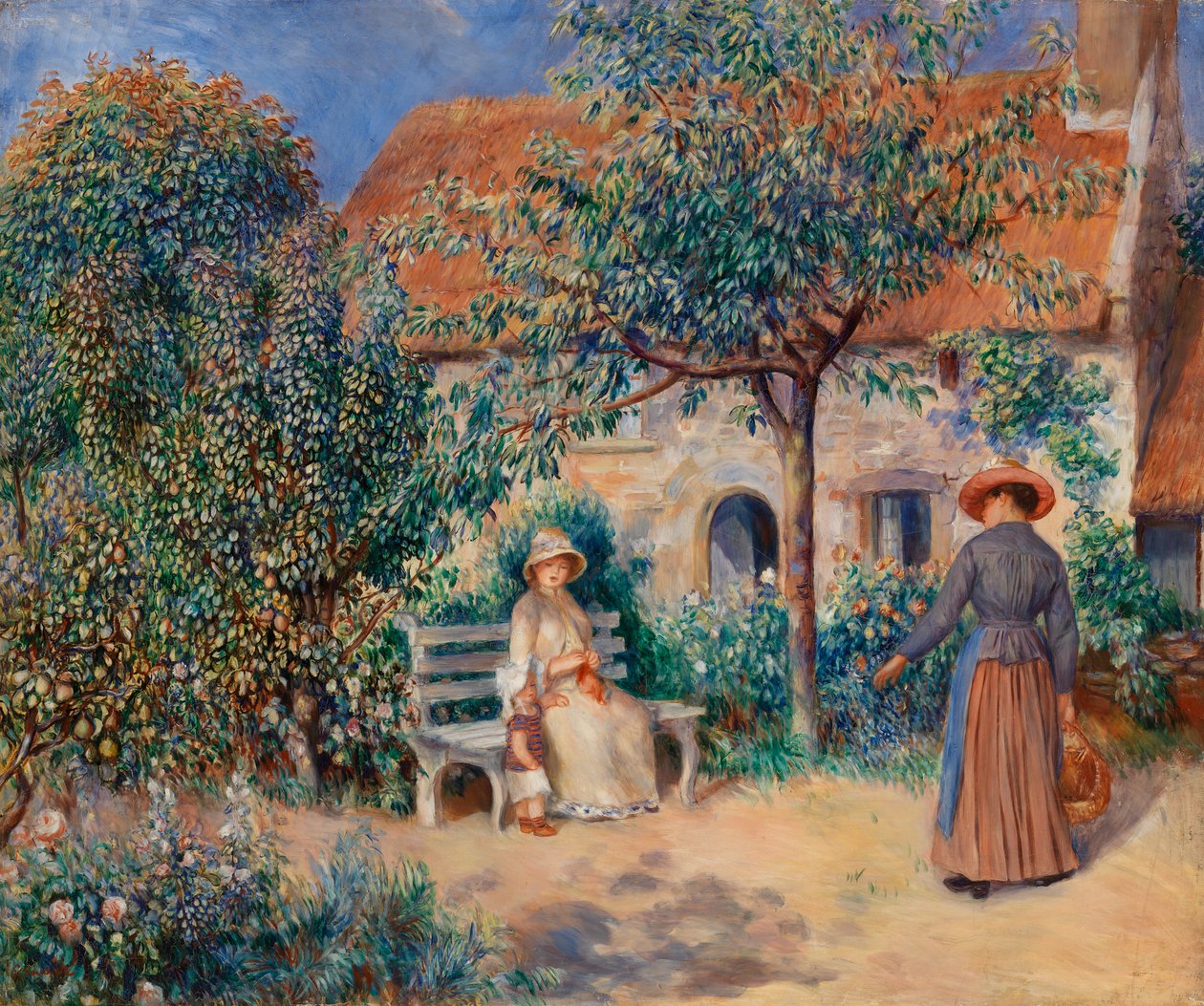 In der Bretagne von Pierre Auguste Renoir