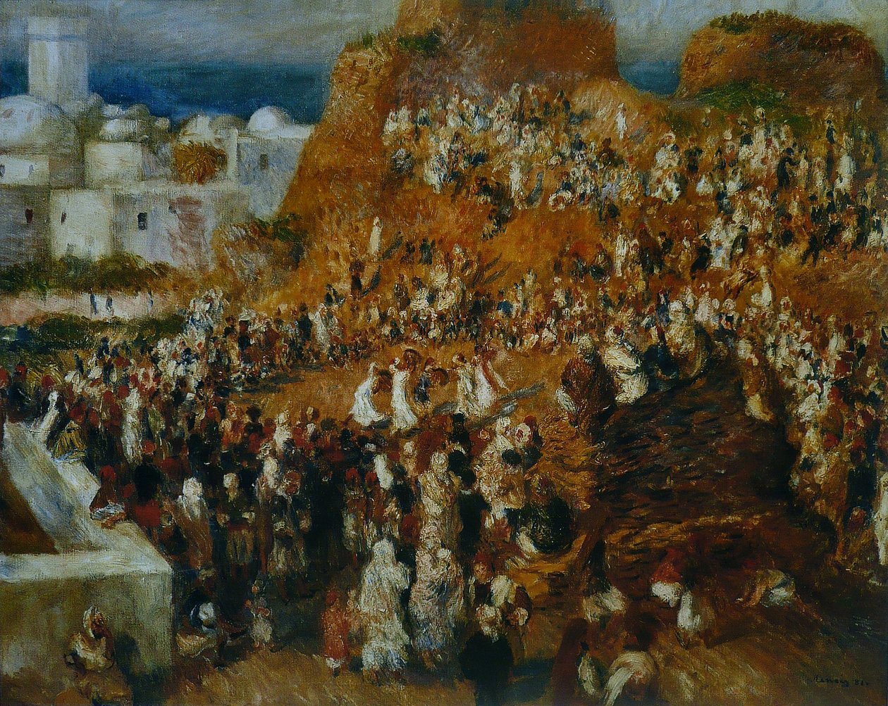 Die Moschee von Pierre Auguste Renoir