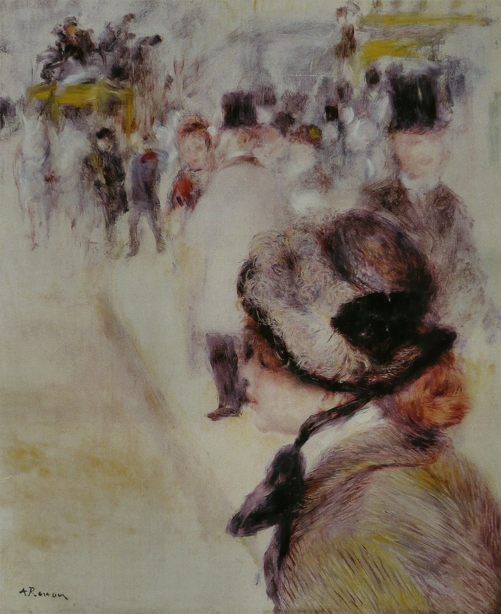 Der Place Clichy von Pierre Auguste Renoir