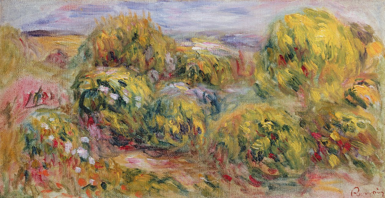 Landschaft, 1916 von Pierre Auguste Renoir