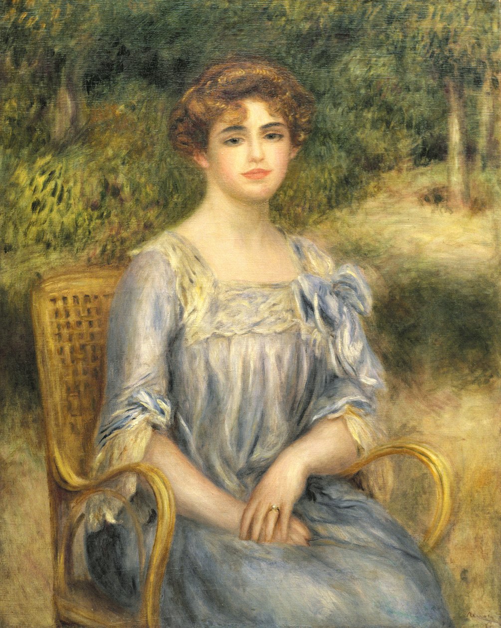 Madame Gaston Bernheim de Villers (1883-1961), 1901 von Pierre Auguste Renoir