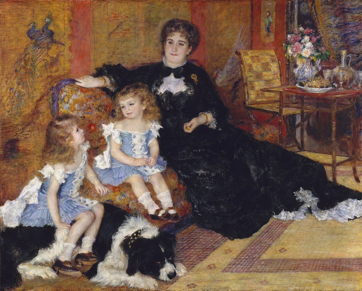 Madame Georges Charpentier und ihre Kinder, 1878 von Pierre Auguste Renoir