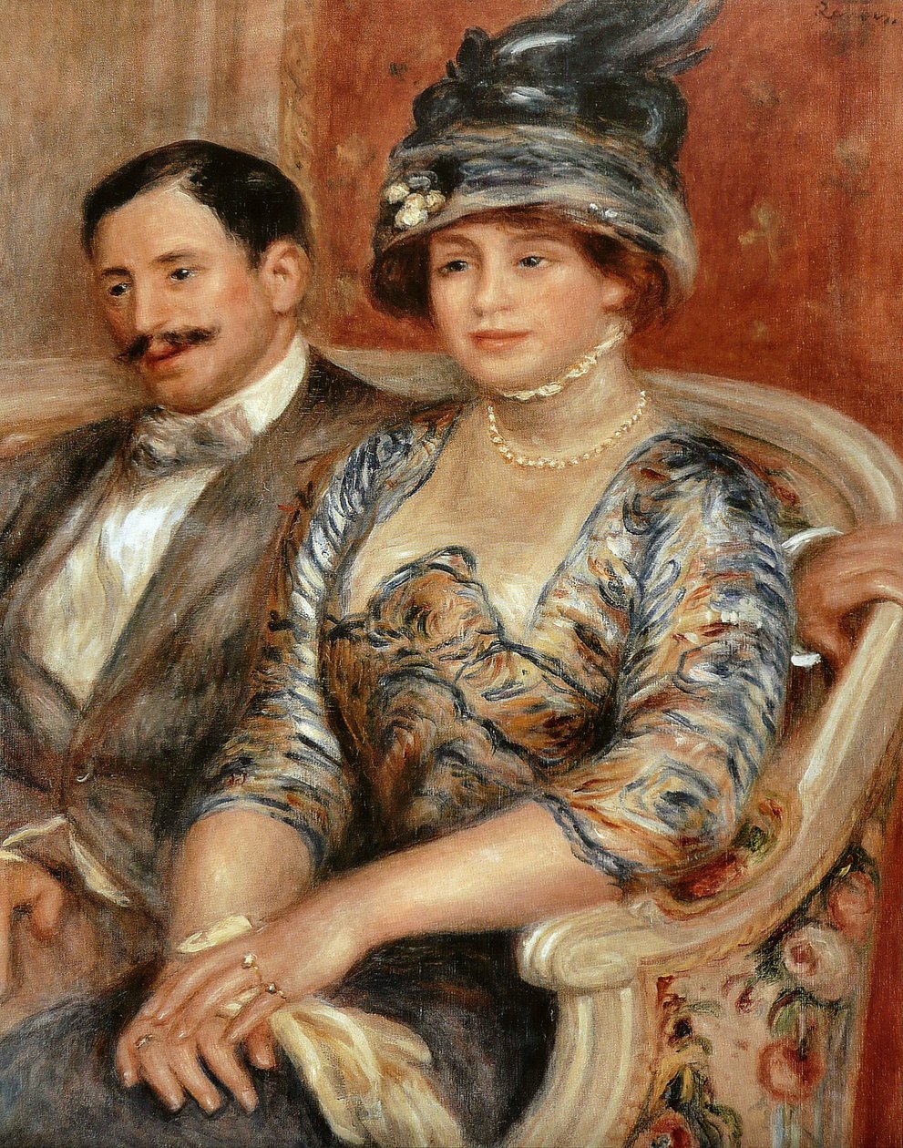 Herr und Frau Bernheim de Villers von Pierre Auguste Renoir