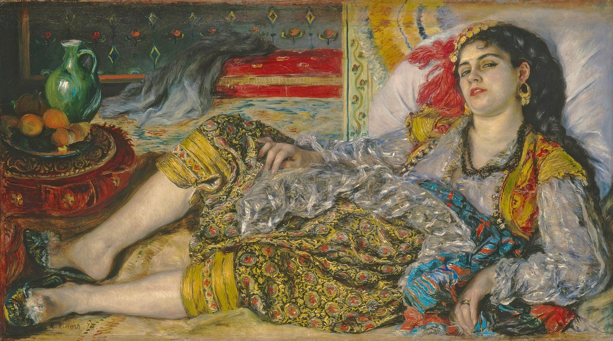 Odaliske, 1870 von Pierre Auguste Renoir