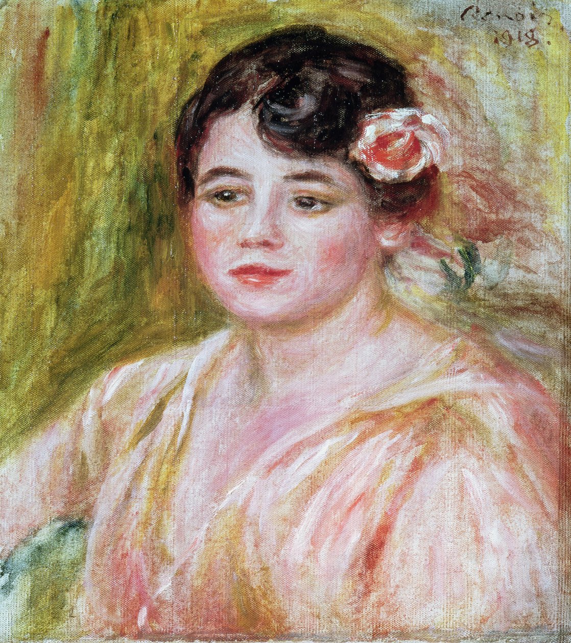 Porträt von Adele Besson, 1918 von Pierre Auguste Renoir