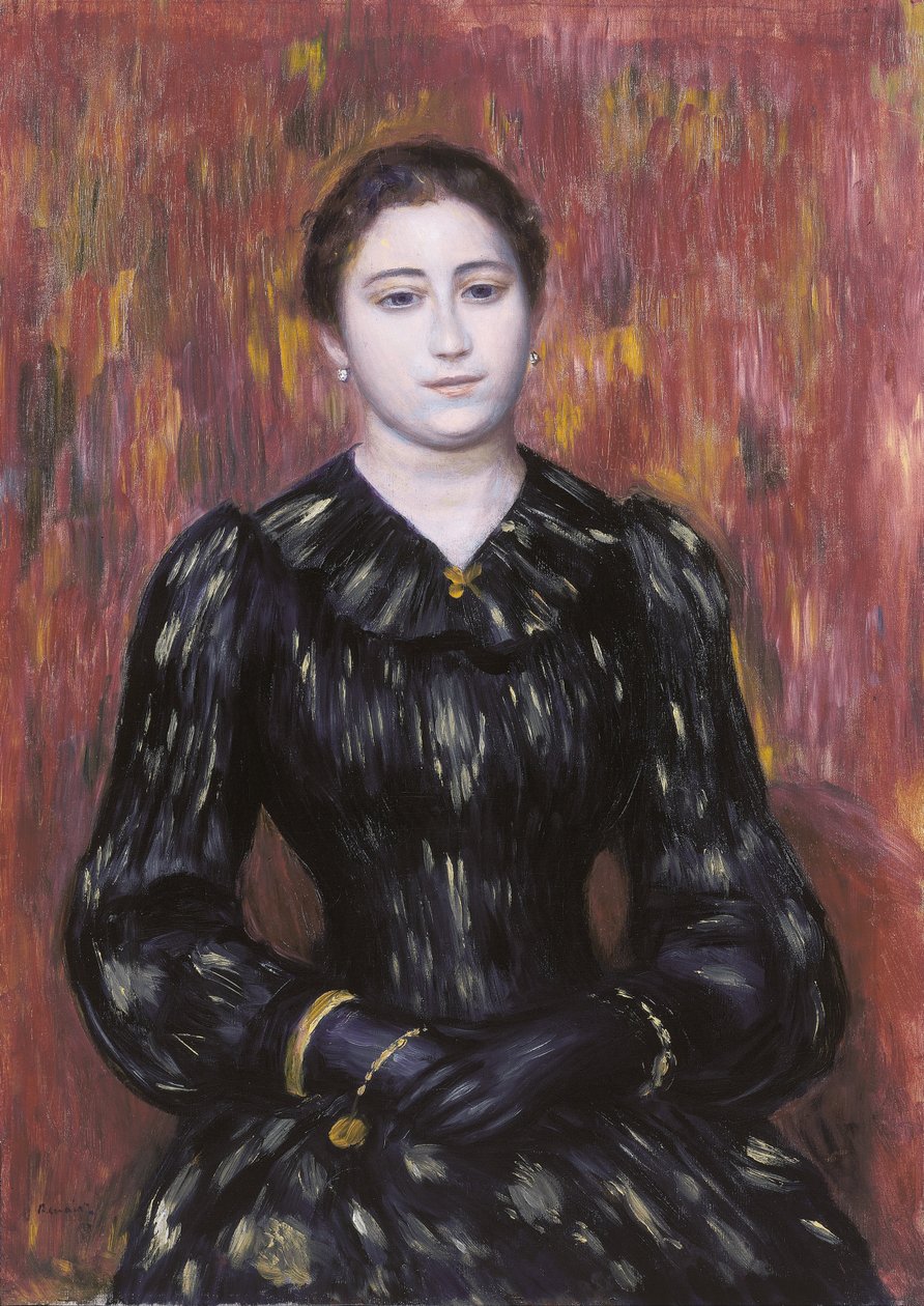 Porträt von Mme. Paulin von Pierre Auguste Renoir
