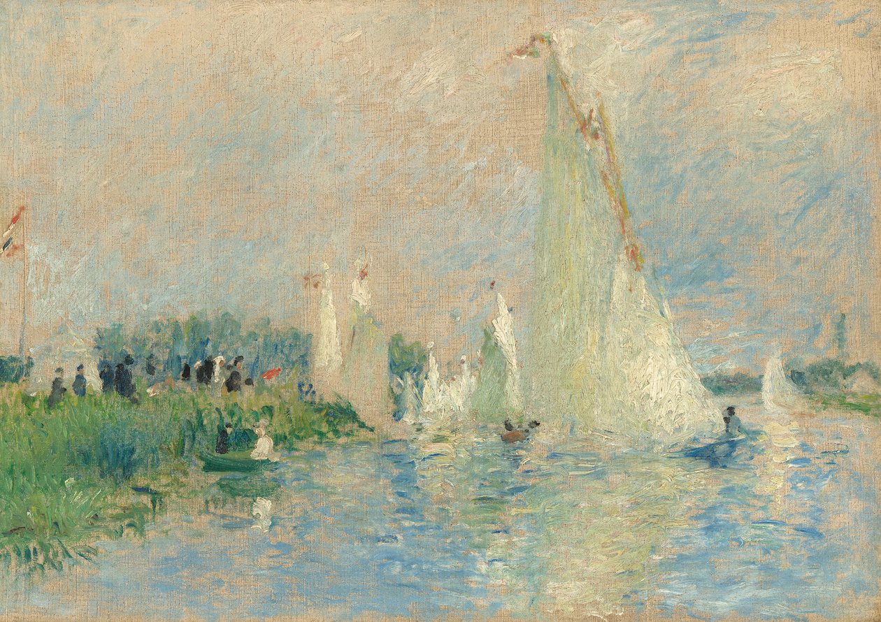 Regatta bei Argenteuil von Pierre Auguste Renoir