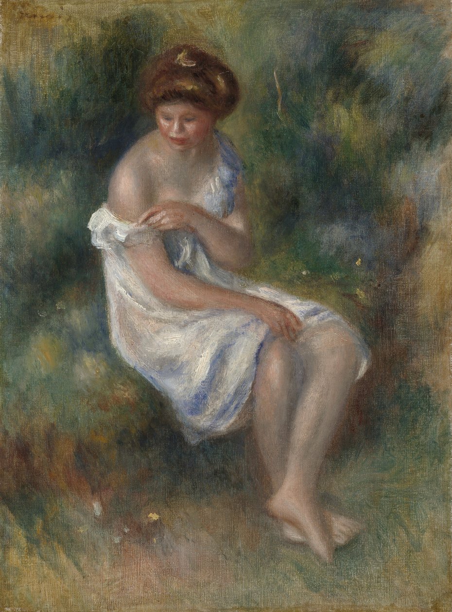 Der Badende, ca. 1900 von Pierre Auguste Renoir