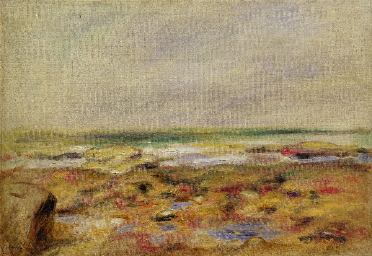 Der Strand von Martigues, 1888 von Pierre Auguste Renoir